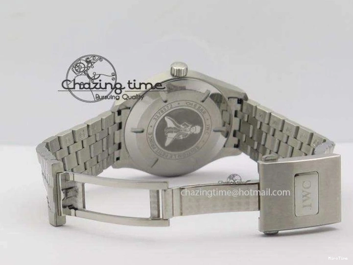 MIROTIME 0805 Mark XVIII IW327002 SS Mk Maker Best Edition White Dial On SS Bracelet A Premium 7300